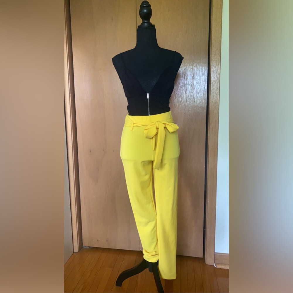 Yellow pants
